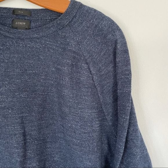 J. Crew Factory Men’s Cotton Raglan Sleeve Budded Crewneck Size Large - Picture 4 of 8